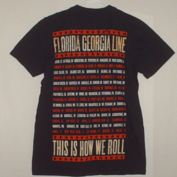 Florida Georgia Line This Is How We Roll T-shirt - Picture 4 of 5